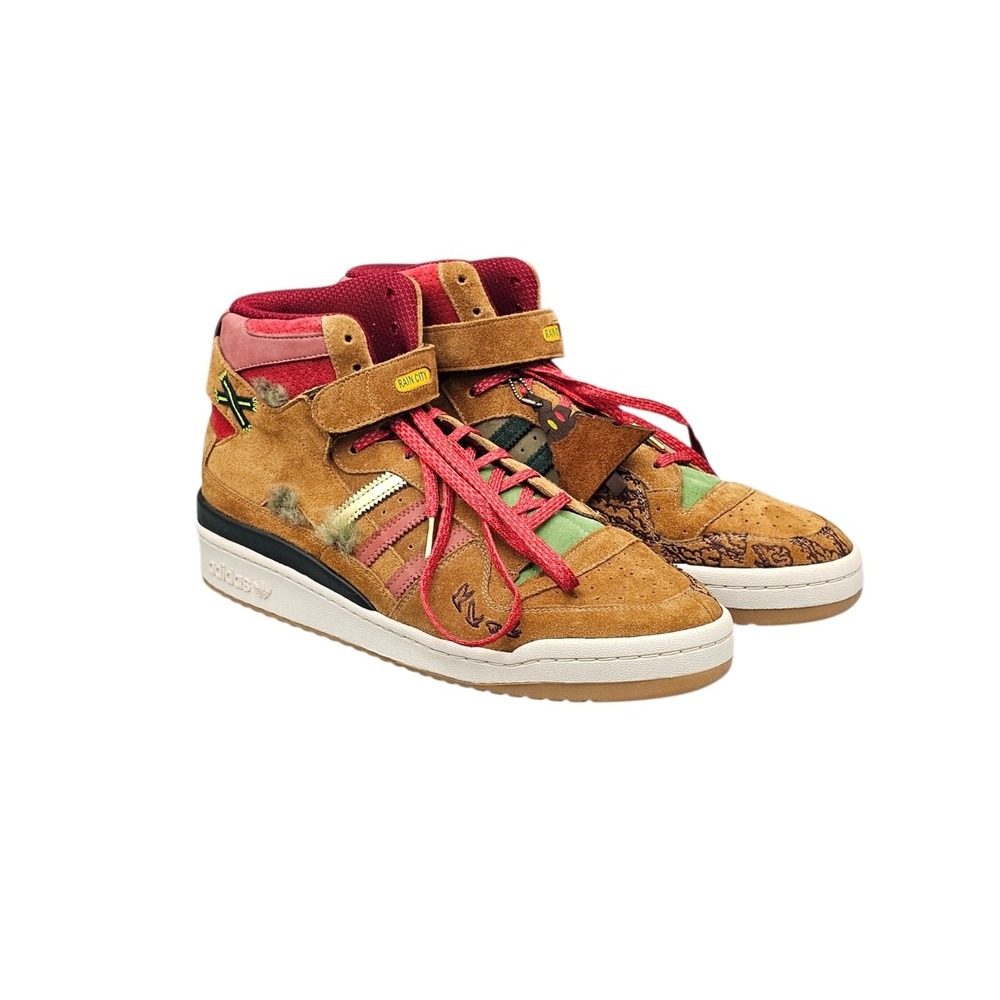 Adidas Mens Size 13 RARE Unreleased? Sample Prototype Custom Rain City Forum Mid